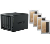 Disco Duro interno Synology DS925+ 4 Bahías Dual 2.5GbE NAS con 4 Discos Instalados