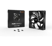 Ventilador suplementario be quiet! Pure Wings 3 140mm 1200RPM PWM ultra silencioso