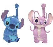 Walkie-Talkie Disney Stitch Lexibook 500m 2 Canales Clip Cinturón Garantía 2 Años