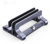 Soporte Ugreen 60643 Vertical Aluminio Plata Doble Ranura para Portátil hasta 15,6″