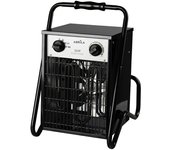 Termoventilador industrial simeon 3000w negro 2potencias ip24 termost.reg.44x32x30 cm