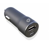 CARGADOR USB CONCEPTRONIC ALTHEA 36W USB + USB-C PARA COCHE