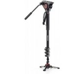Monópode Video Manfrotto XPRO 4 secciones con rótula fluida