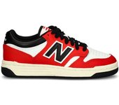 New Balance - Zapatilla 480 Niño, Unisex, Team Red, 5,5 USA