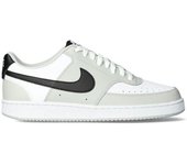 Nike - Zapatilla Court Vision Low, Hombre, Grey Fog-Black-White, 9,5 USA