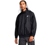Nike - Chaqueta Windrunner, Hombre, Black-White, M