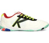 Kelme - Zapatilla de fútbol sala Indoor Copa, Unisex, Negro y blanco, 10,5 USA