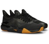 Reebok - Zapatilla de training Nano Court, Hombre, Black-Grey6-Heritage Gold, 40