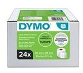 Dymo 13187 (S0722390) etiquetas de dirección 36 x 89mm (24 unidades)