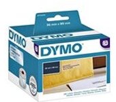 Dymo 99013 (S0722410) Etiquetas de plástico transparente 89 x 36mm