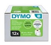 Dymo S0722420 etiquetas de envío negro sobre blanco 54x101mm