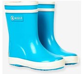 Botas de agua para bebé Baby Flac AIGLE® azul claro liso