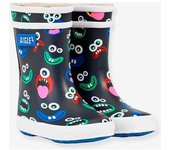 Botas de agua Baby Flac Play AIGLE®, bebé tinta