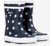 Botas de agua Baby Flac Play AIGLE®, bebé azul marino