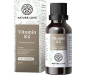 Nature Love Vitamina K2 MK-7, gotas, 30 ml