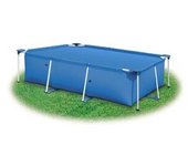 vidaXL Cubierta De Piscina Rectangular Pe Azul 500x300 Cm