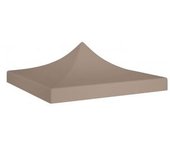 vidaXL Techo De Carpa Para Celebraciones Taupé 3x3 M 270 G/m²