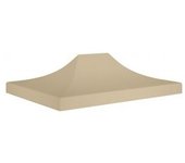 vidaXL Techo De Carpa Para Celebraciones Beige 4x3 M 270 G/m²