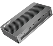 DOONJIEY Thunderbolt4 40Gbps Estación de acoplamiento 12-en-1 Hub USB C HD 8K30Hz USB 3.2 Ethernet Gigabit Ranura para t