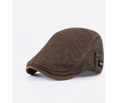 Gorra Collrown transpirable para hombres,gorra plana de tela de malla,gorra de reportero,gorra para conducir y pescar,go
