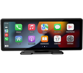 Reproductor de MP5 para coche portátil de 10,26 pulgadas con bluetooth, pantalla HD grande, radio de coche inalámbrica C