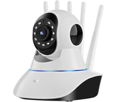 Cámara de seguridad inalámbrica para el hogar 1080P con Wi-Fi, monitor de bebé, control remoto de panorámica e inclinaci