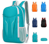 IPRee Mochila Plegable Ligera para Deportes al Aire Libre Mochila Portátil para el Día Bolsa de Montañismo Plegable Moch