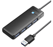 Estación de acoplamiento de concentrador USB 4 en 1 Orico Adaptador USB con USB3.0 * 4 para PC portátil computadora Mate