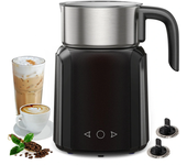 [EU/US Direct] Espumador y vaporizador eléctrico de leche, 9 funciones para espuma de leche caliente y fría, fabricante