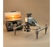 WLRC V196 PRO WiFi FPV con HD doble cámara Gimbal Servo 360° Evitación inteligente de obstáculos Posicionamiento de fluj