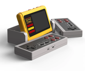 Consola de juegos retro portátil K20 con dos controles inalámbricos 2.4G,más de 1000 juegos incorporados,pantalla TFT de