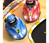 061 2.4G Coche de choque RC de dos jugadores Interacción padre-hijo Kart Drift Colisión Expulsión Luces geniales Juguete