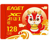 Tarjeta de memoria EAGET Dragón U3 V30 Clase 10 de alta velocidad Micro SD TF para cámara, teléfono, computadora portáti