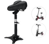 Asiento de sillín para scooter eléctrico profesional transpirable ajustable de 43-60 cm con alta absorción de impactos y