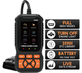 V520 Escáner de diagnóstico de coche profesional con pantalla de 2.8 pulgadas Herramienta de diagnóstico de fallas del m