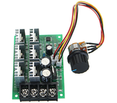 5 piezas regulador de velocidad de motor/bomba PWM DC 9-55V 40A 2000W controlador de velocidad de alta potencia 9V 12V 2