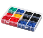 Kit de 530 tubos termorretráctiles de aislamiento Heat Shrink Tubing Insulation Shrinkable Tube, tubos de poliolefina el