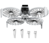 Protector de soporte para las patas de aterrizaje de altura extendida BRDRC para dron quadcopter DJI FLIP RC
