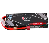 Batería de Lipo Gens ACE 7.4V 2S 6800mAh 50C con conector T para coche RC de escala 1/8