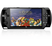 Consola de juegos portátil X6 con pantalla IPS de 4,5 pulgadas, recargable mediante puerto Type-C y compatible con salid