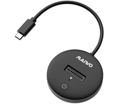 Carcasa MAIWO K1698P para disco duro externo M.2 NVME HDD SDD con conexión Type-C a 10Gbps. Caja para leer y escribir en