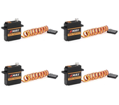 4PCS EMAX ES3352 12.4g Mini servo digital de engranajes metálicos para aviones RC