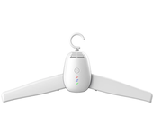 Cercas de ropa portátil y desmontable, percha de secado plegable, pequeña secadora de aire caliente inteligente para el
