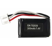 Batería SG PINECONE FOREST 7.4V 300MAH Li para piezas originales de coches RC 2401 2402 2801 P28-26