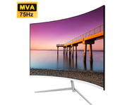 para Black Myth: WuKong FYHXele Monitor Curvo de 24/27 Pulgadas 75Hz Gaming MVA FHD 1080P Pantalla de Computadora 2800R