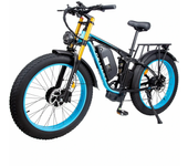 [EU DIRECTA] Bicicleta eléctrica KETELES K800P con batería de 48V 23Ah 1000W*2 Motores duales Neumáticos gruesos de 26*4
