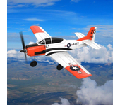Eachine Mini T-28 Trojan EPP envergadura de 400 mm 2.4G avión RC con giroscopio de 6 ejes entrenador de ala fija RTF mod