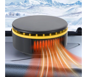 Calefactor ventilador 2 en 1 para automóvil con rotación de 360°,calefactor portátil para automóvil con función de enfri