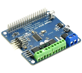 Placa de expansión para robots Raspberry Pi 4B/3B V2 Controlador de motor paso a paso/motor/servo