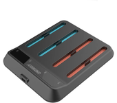PGTECH GP-371 Switch2 Joy-Con Dock de Carga 4-en-1 Alineación Magnética Estación de Carga Rápida Tipo-C Accesorios para